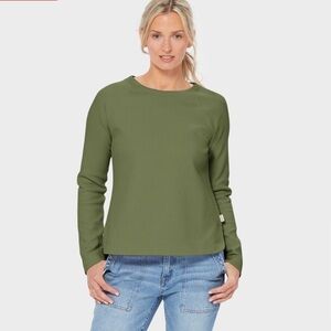 Duluth Trading • Airloc Quilted Crew Neck Pullover